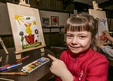 Празднование Пасхи в Одинцовском парке культуры, спорта и отдыха