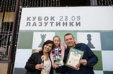 Группа С, девочки: 1 место — Материкина Майя (Краснознаменск) — 3 из 5