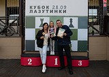 Группа С, девочки: 1 место — Материкина Майя (Краснознаменск) — 3 из 5