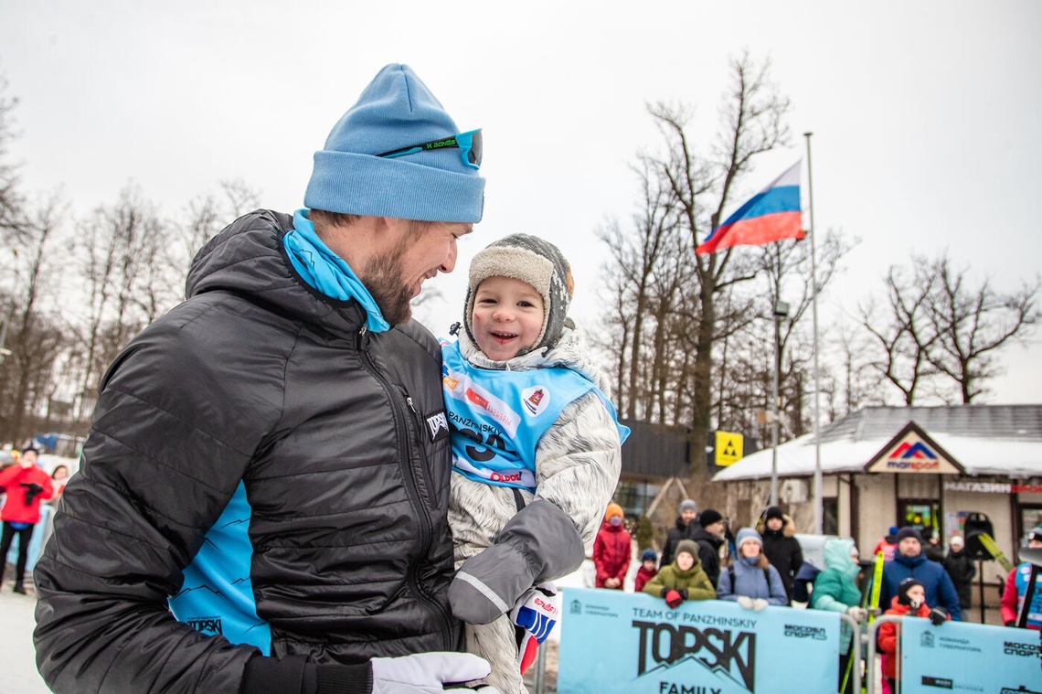 1 этап лыжной гонки Topski family