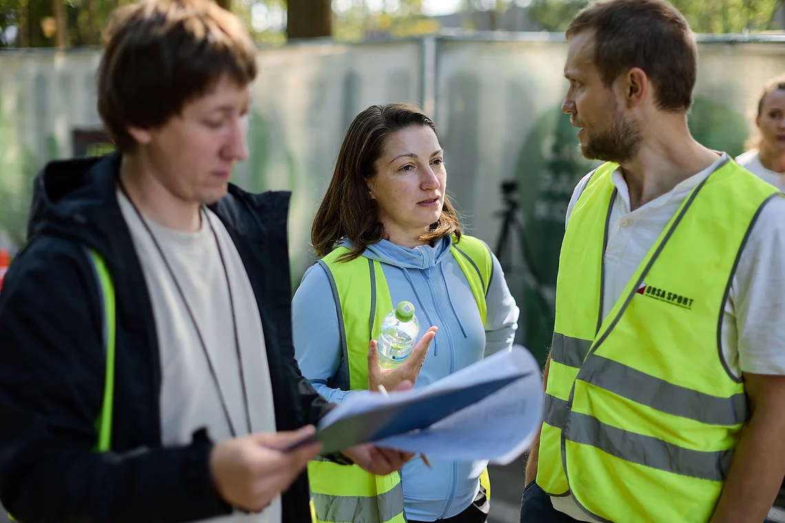 Гонка на лыжероллерах Repeat Race