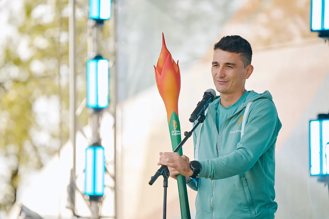 Благотворительный забег «Огонь жизни»