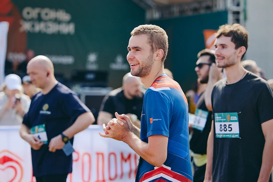 Благотворительный забег «Огонь жизни»