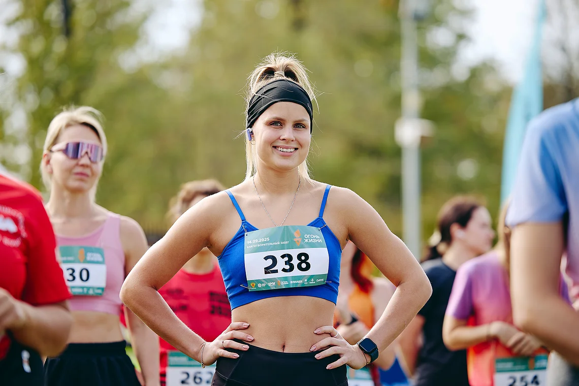 Благотворительный забег «Огонь жизни»