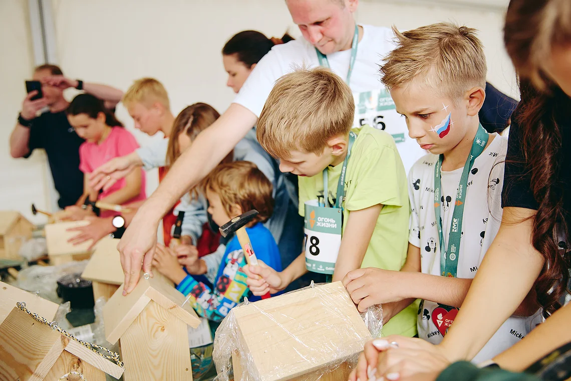 Благотворительный забег «Огонь жизни»