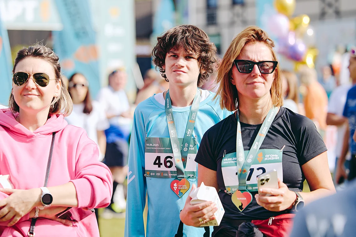 Благотворительный забег «Огонь жизни»