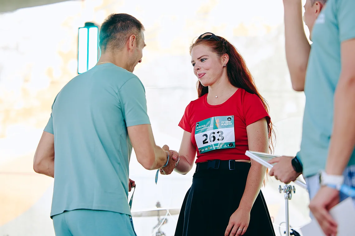 Благотворительный забег «Огонь жизни»