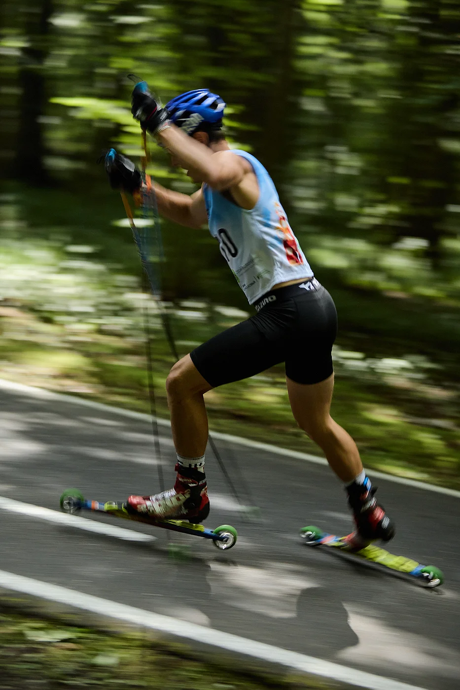 Гонка на лыжероллерах Repeat Race