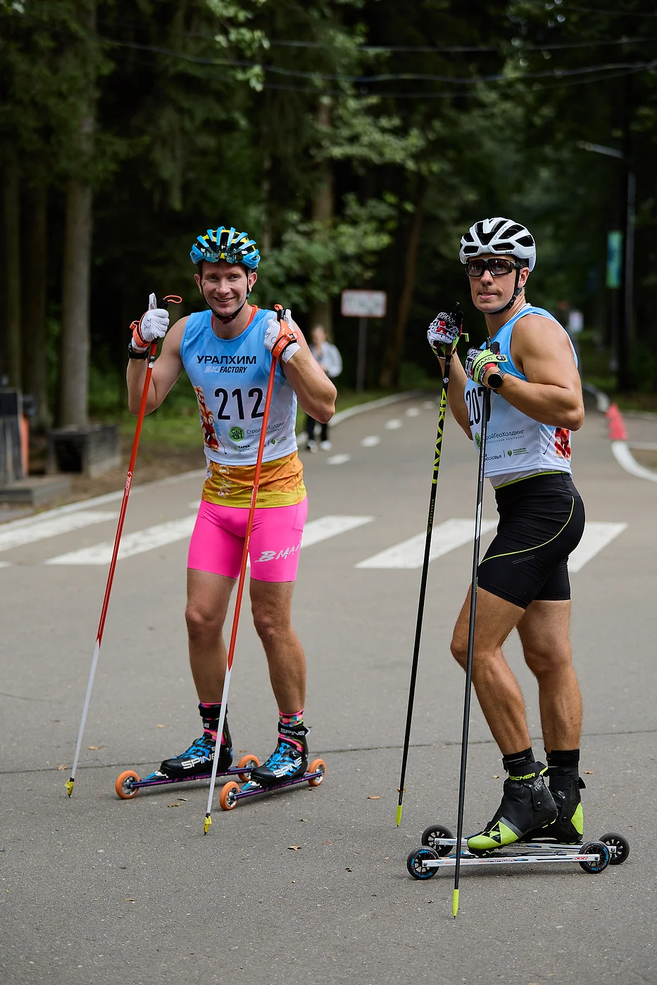 Гонка на лыжероллерах Repeat Race
