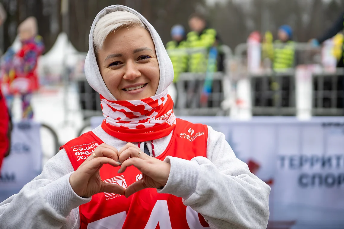 Благотворительная лыжня «Самое время жить»