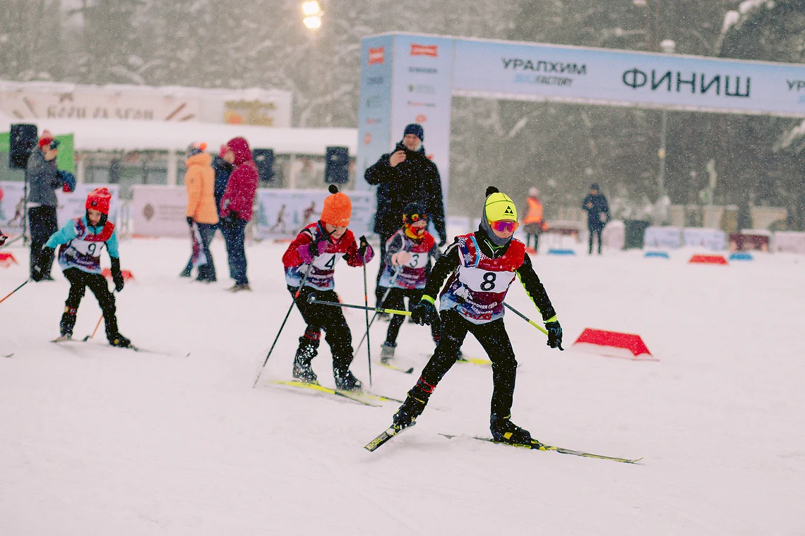 Вечерняя гонка Акентьева