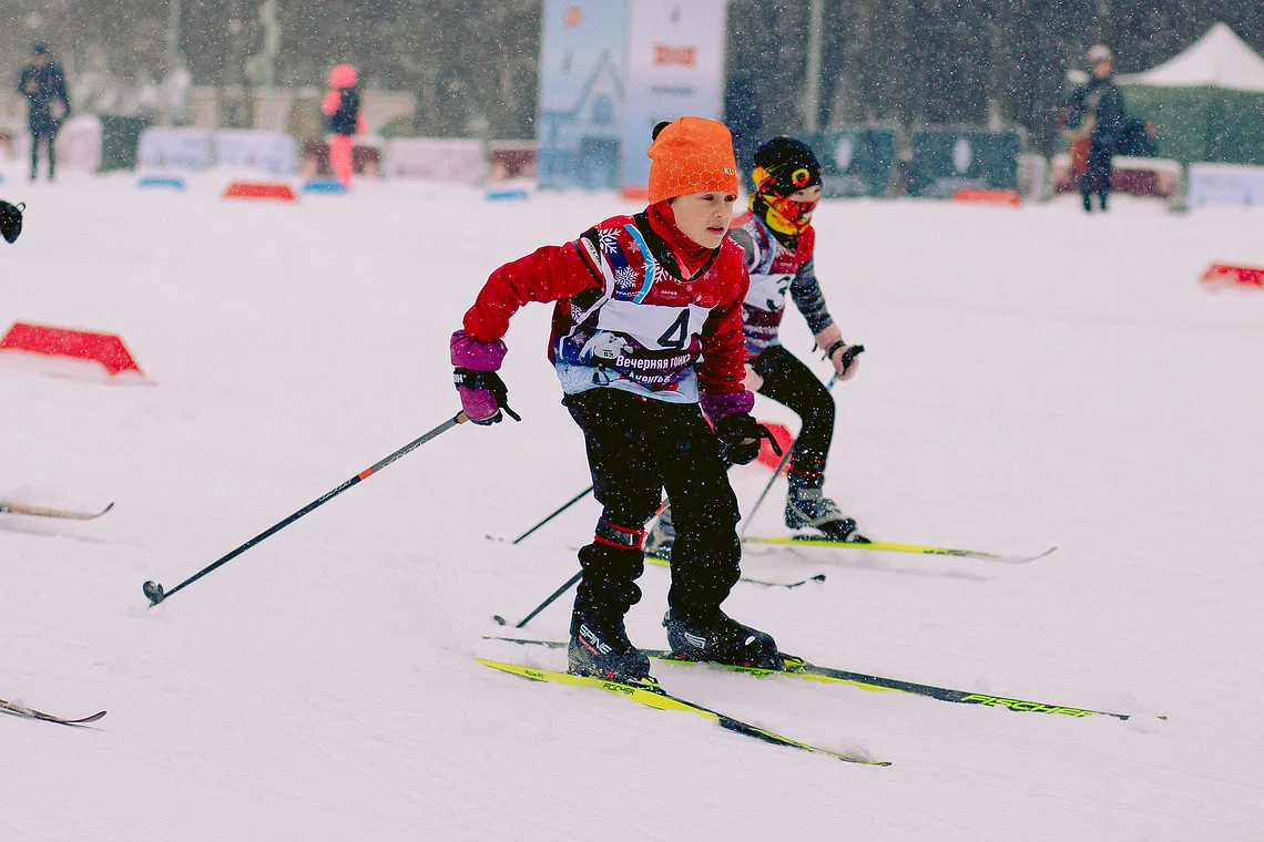 Вечерняя гонка Акентьева