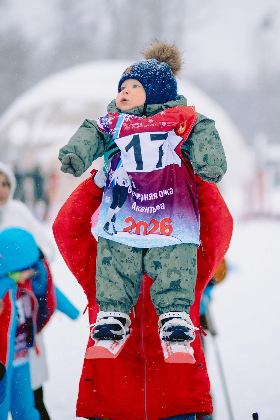 Вечерняя гонка Акентьева