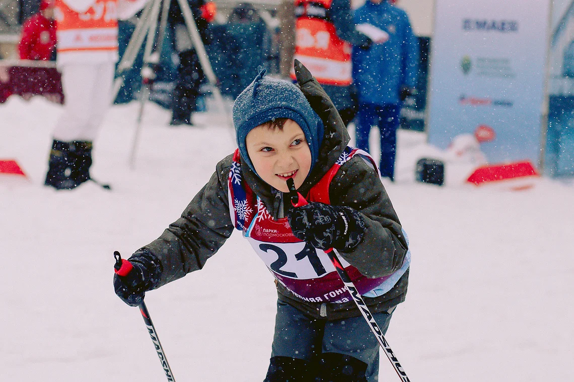 Вечерняя гонка Акентьева