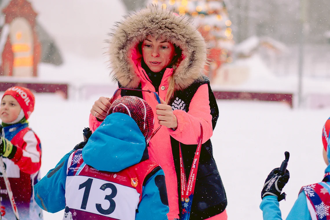 Вечерняя гонка Акентьева