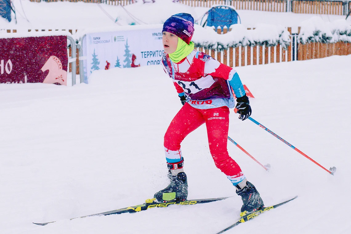 Вечерняя гонка Акентьева