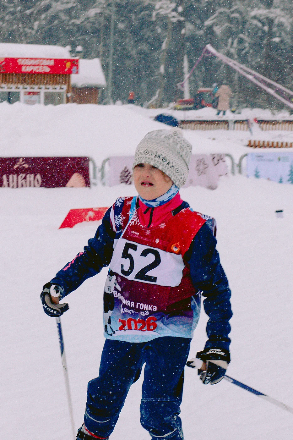 Вечерняя гонка Акентьева