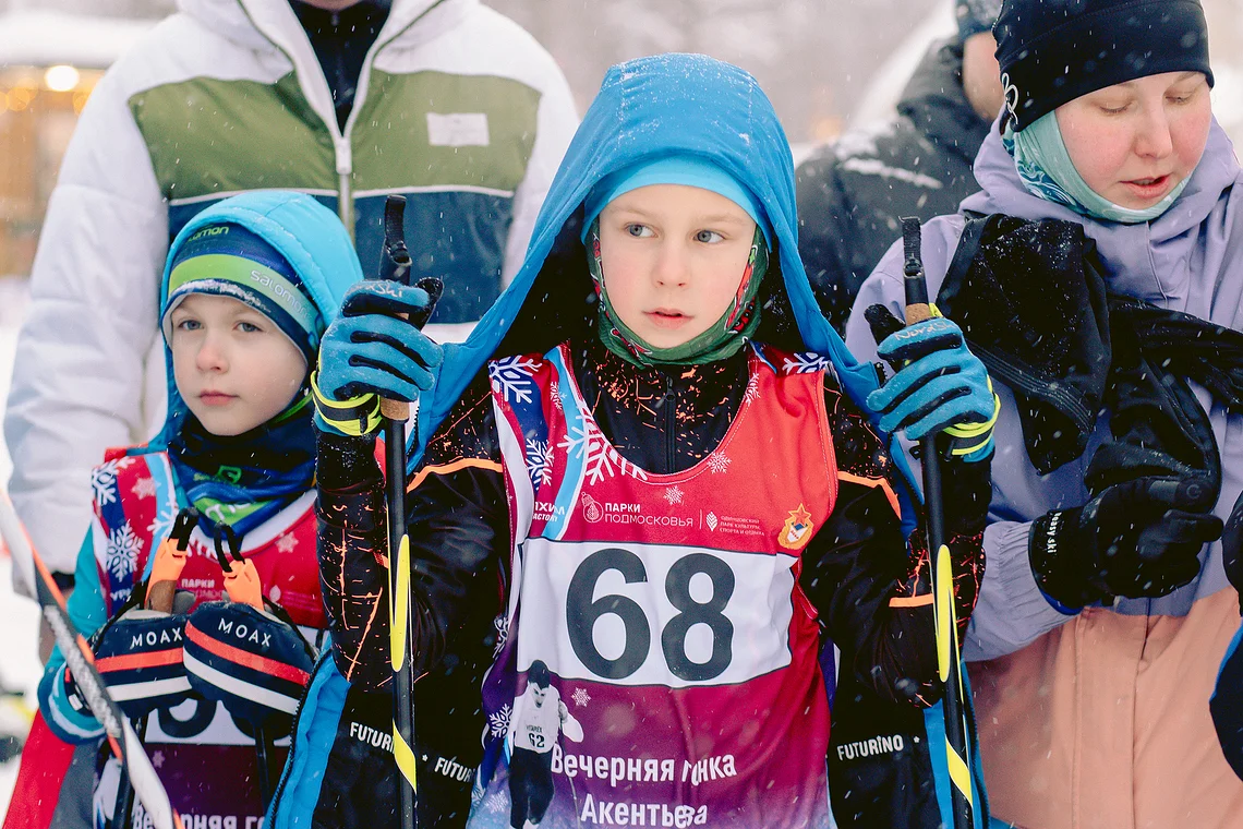 Вечерняя гонка Акентьева