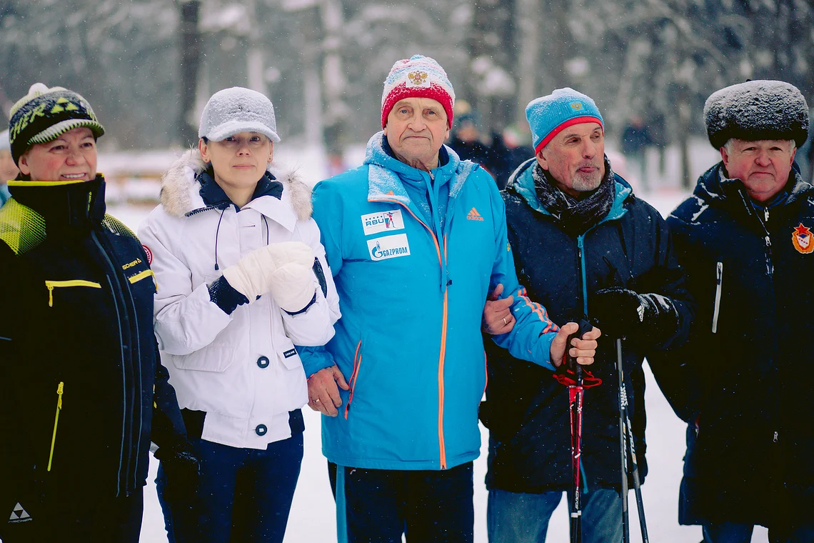 Вечерняя гонка Акентьева