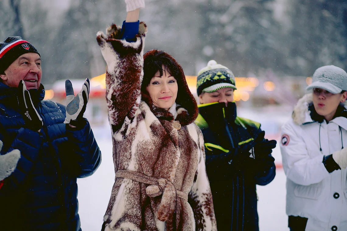 Вечерняя гонка Акентьева