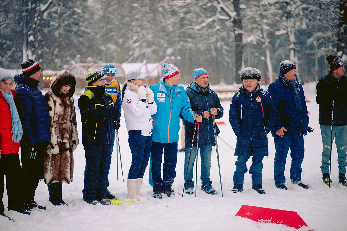 Вечерняя гонка Акентьева