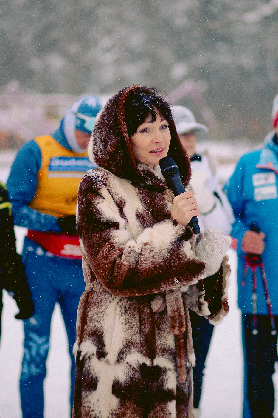 Вечерняя гонка Акентьева