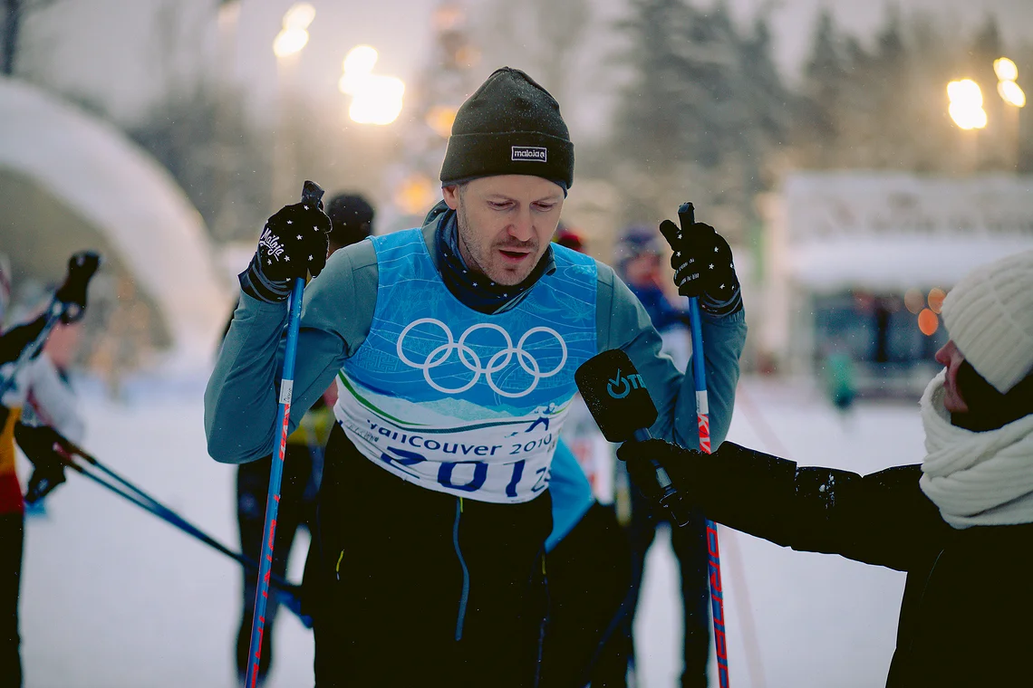 Вечерняя гонка Акентьева