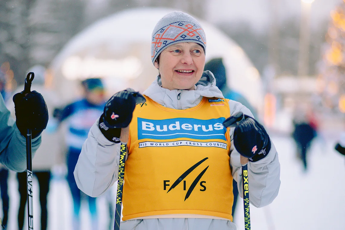 Вечерняя гонка Акентьева