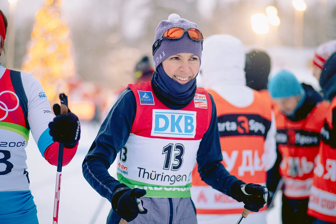 Вечерняя гонка Акентьева