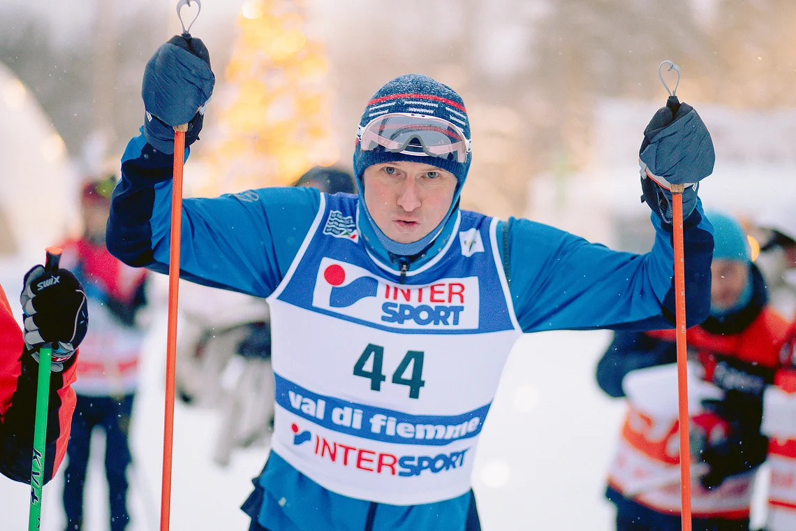 Вечерняя гонка Акентьева