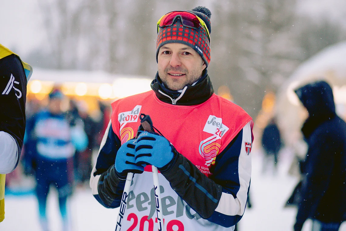 Вечерняя гонка Акентьева