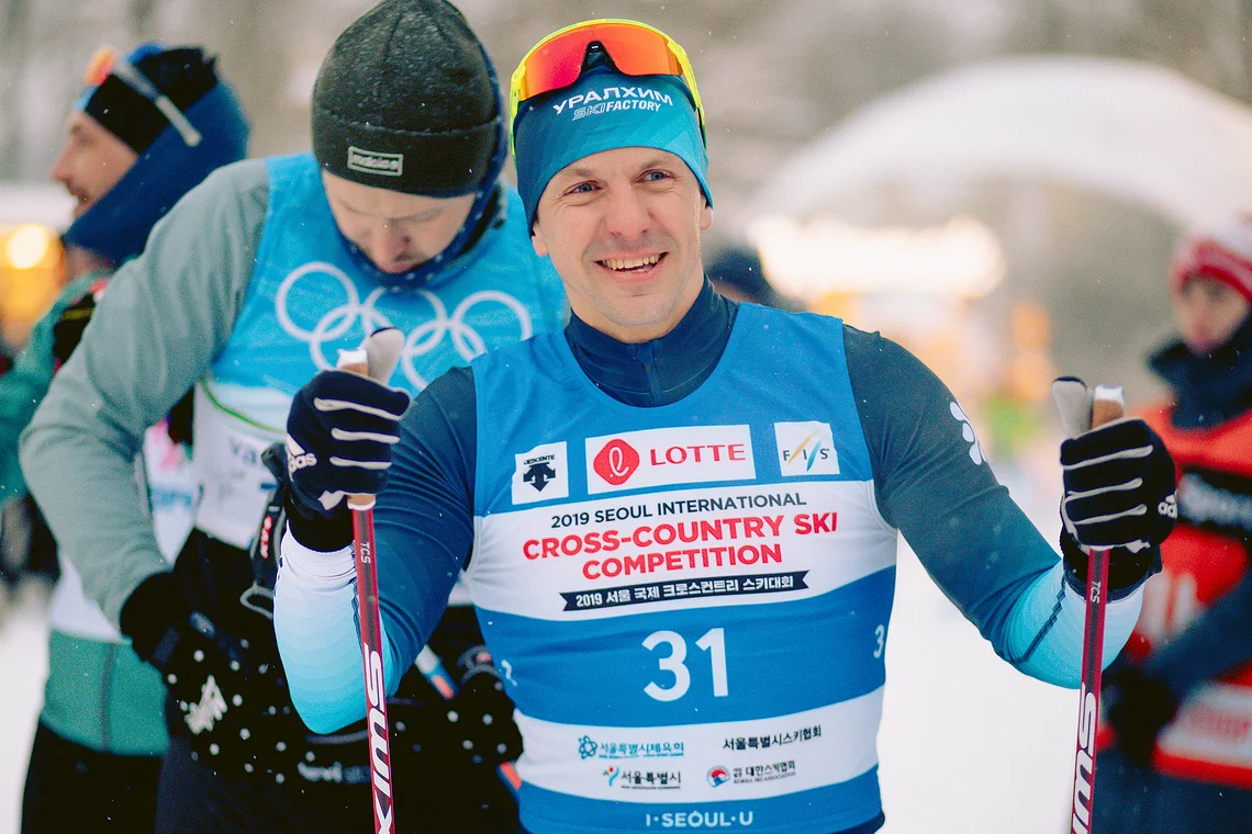 Вечерняя гонка Акентьева