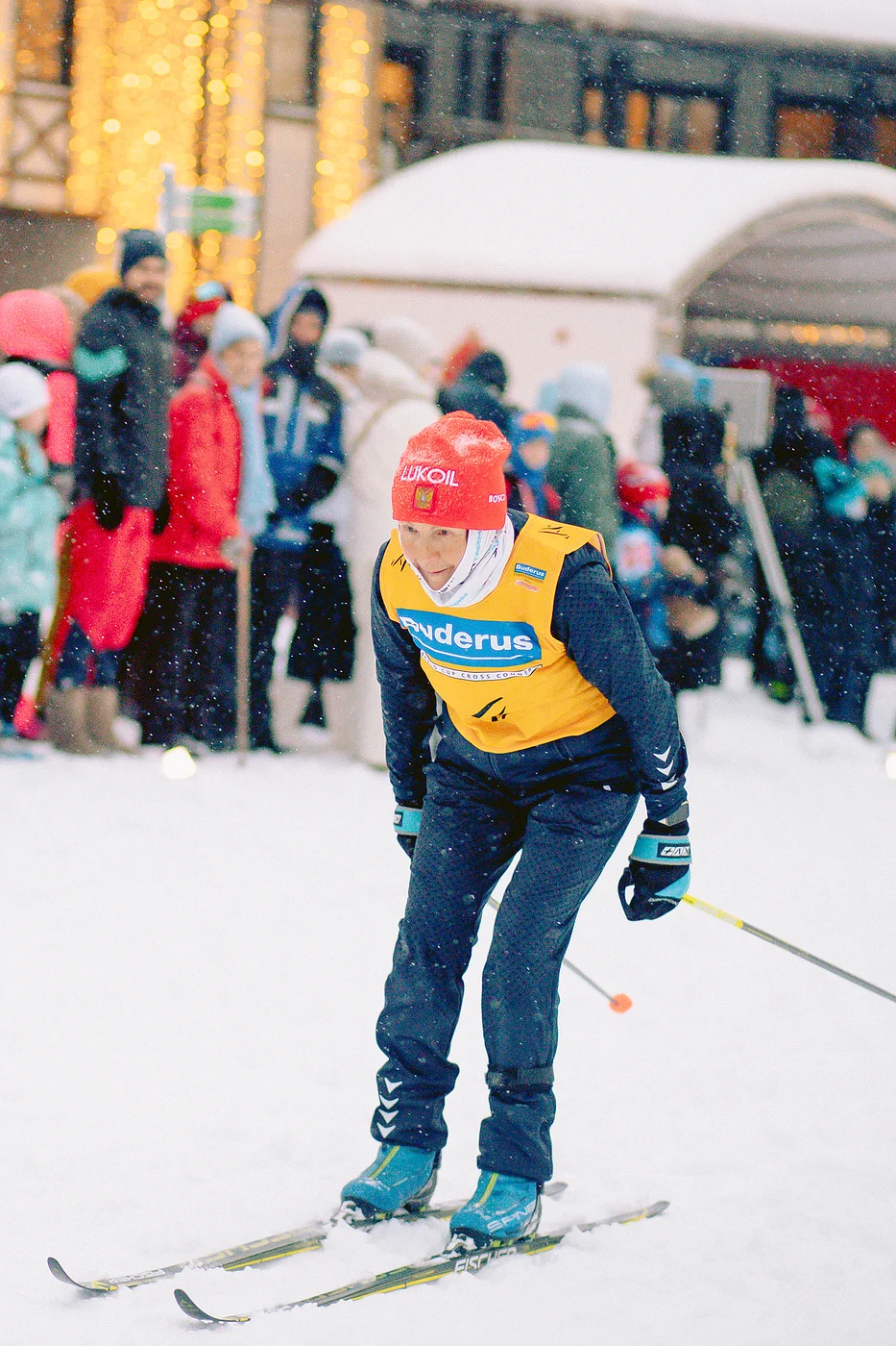 Вечерняя гонка Акентьева