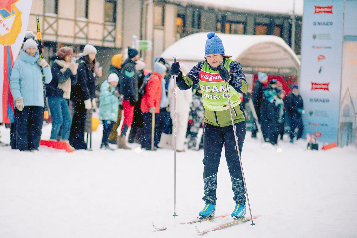Вечерняя гонка Акентьева