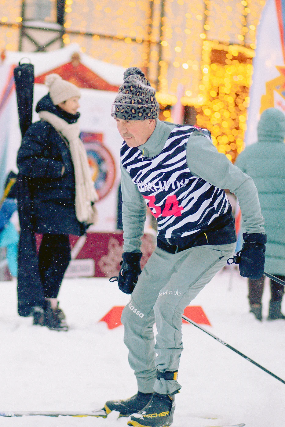 Вечерняя гонка Акентьева