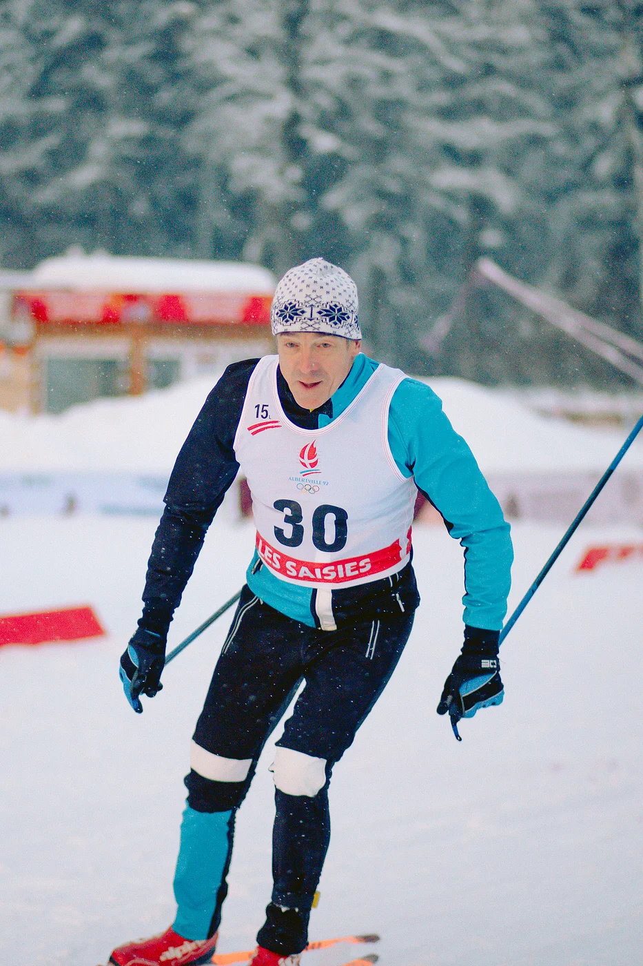 Вечерняя гонка Акентьева