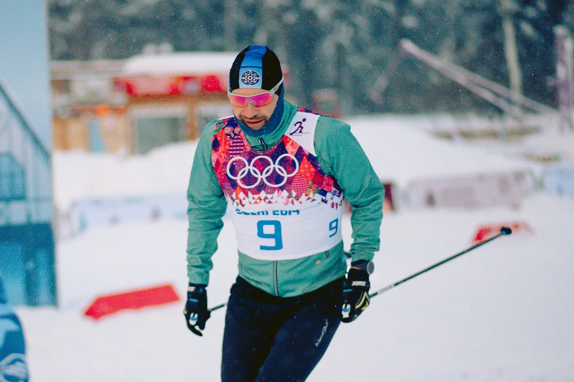 Вечерняя гонка Акентьева