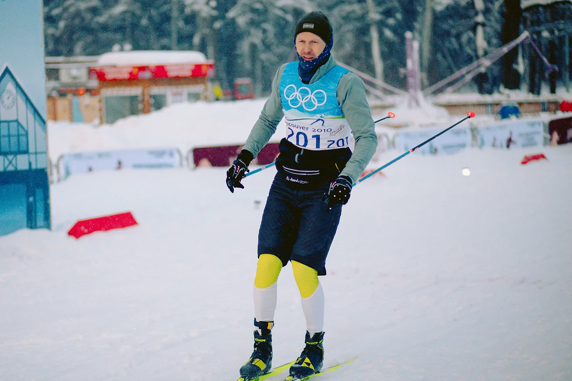 Вечерняя гонка Акентьева