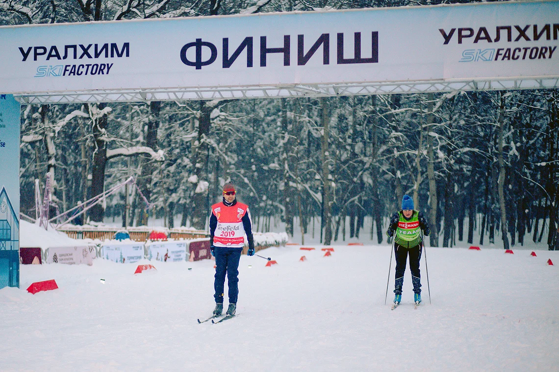 Вечерняя гонка Акентьева