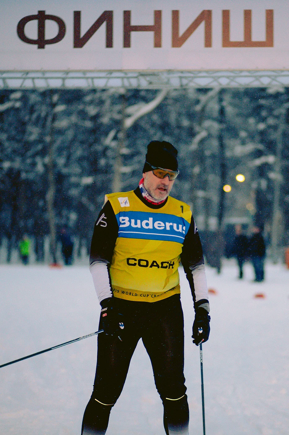 Вечерняя гонка Акентьева