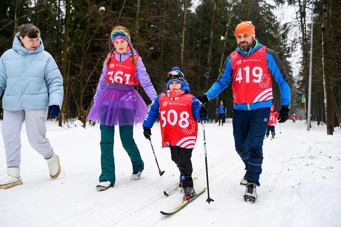 3, Благотворительная лыжня «Самое время жить»