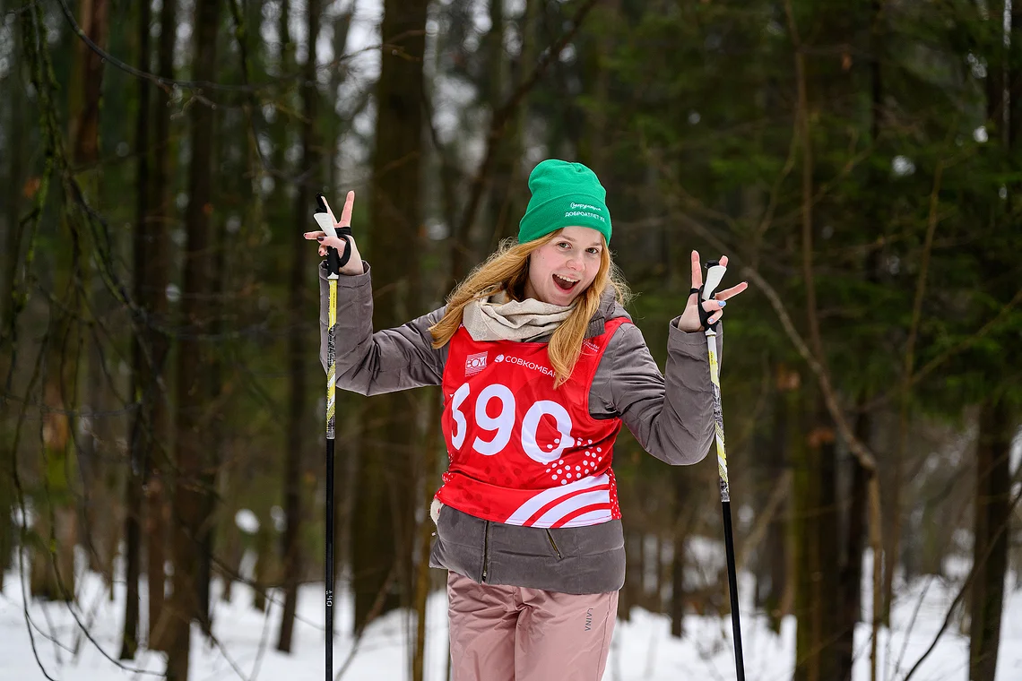 16, Благотворительная лыжня «Самое время жить»