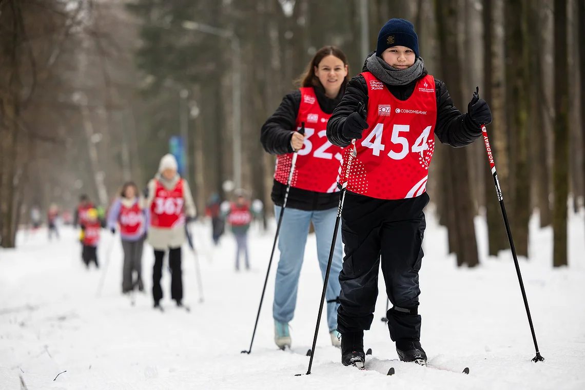 Благотворительная лыжня «Самое время жить»