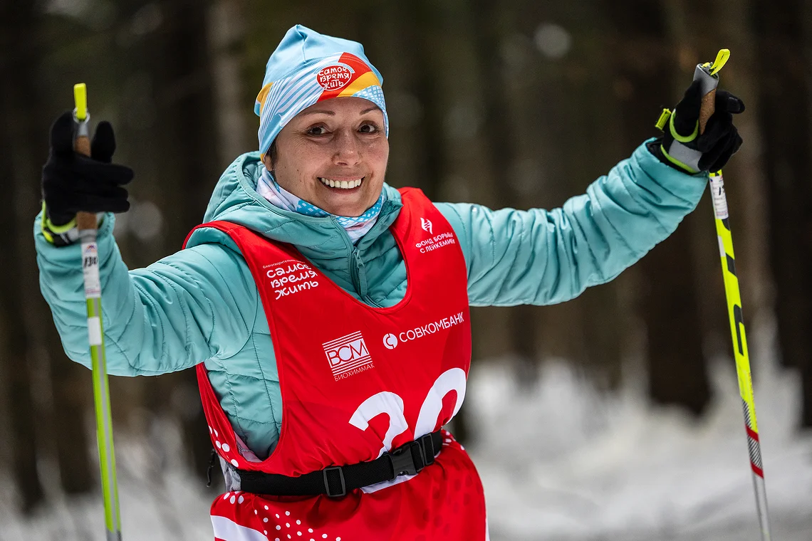 Благотворительная лыжня «Самое время жить»