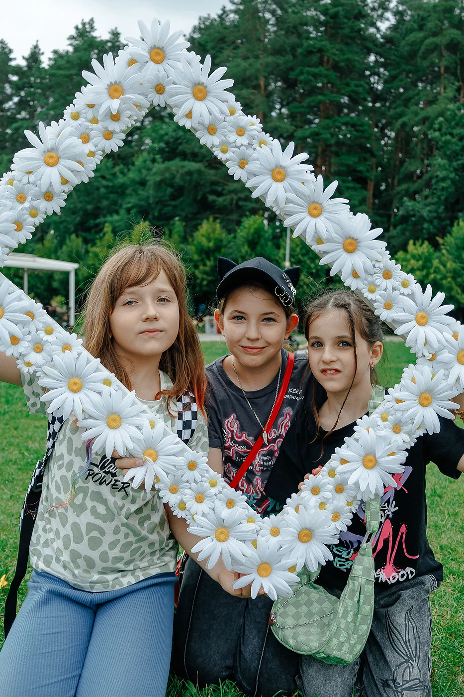 Семья. Лето. Парк