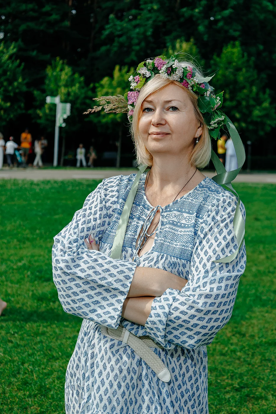 90, Семья. Лето. Парк