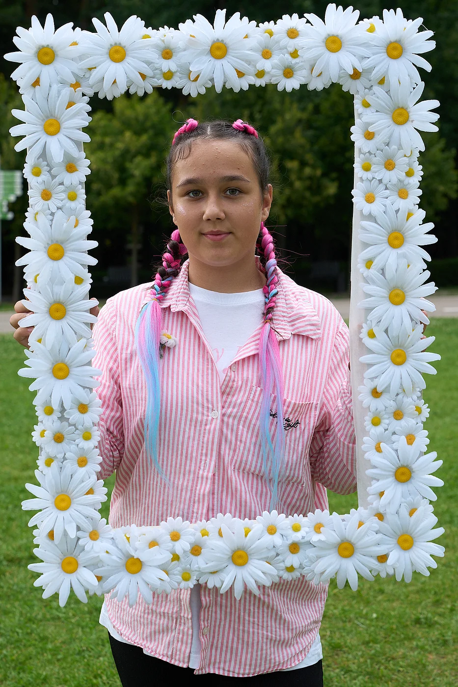 Семья. Лето. Парк