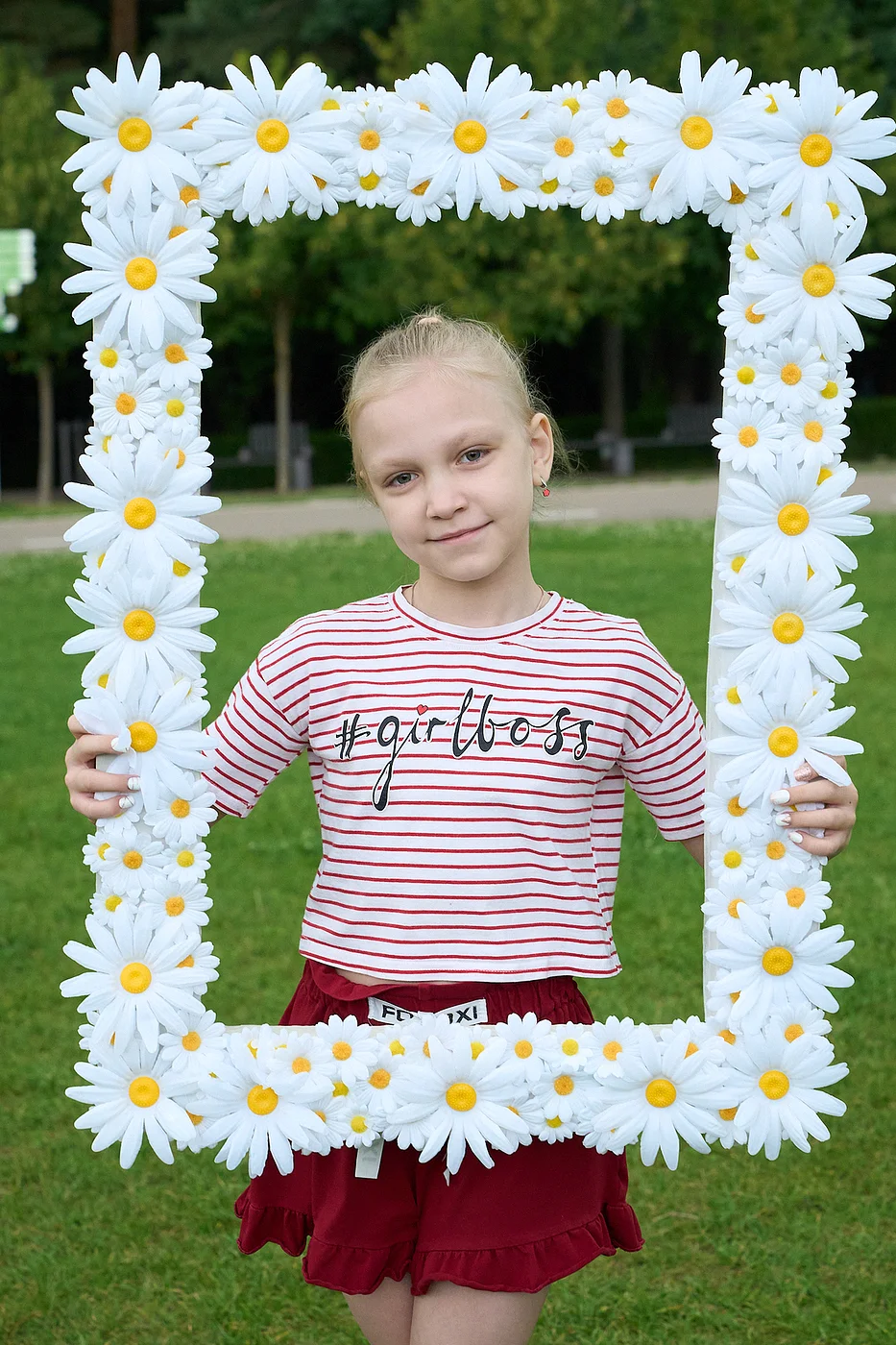 Семья. Лето. Парк